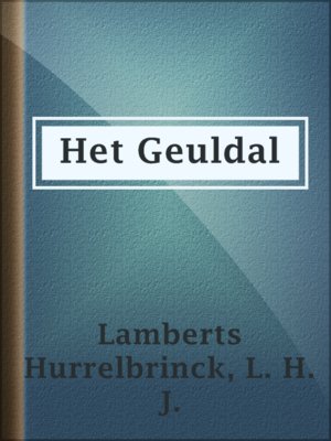 cover image of Het Geuldal